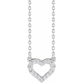 Heart Diamond Necklace