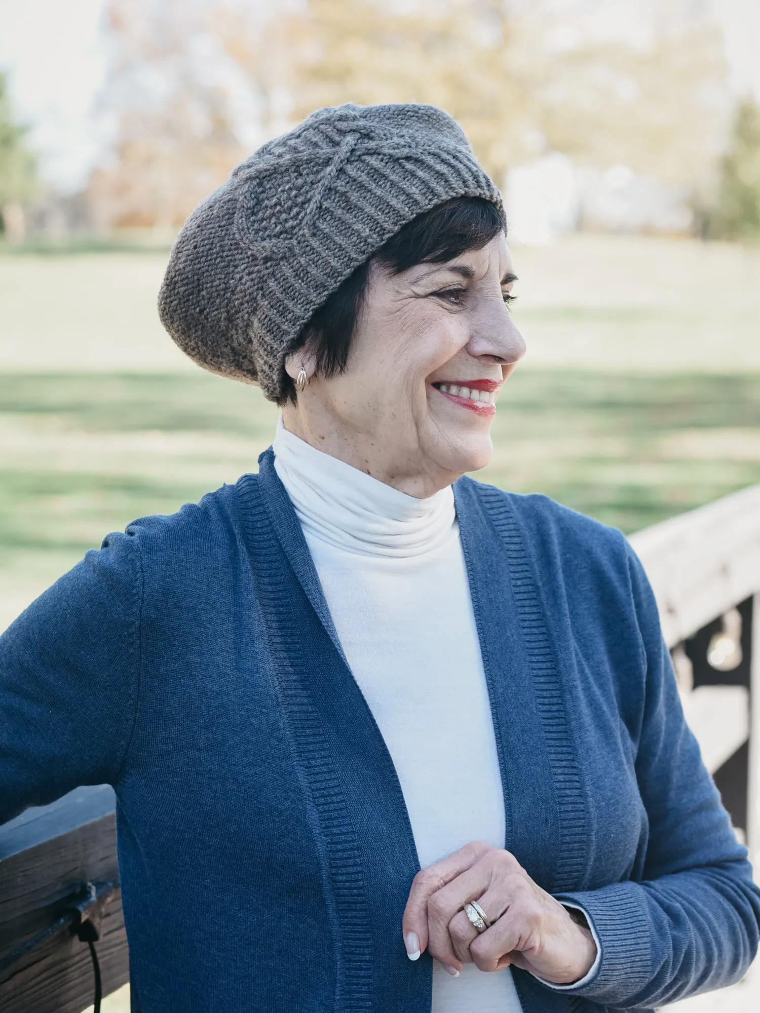 Hills In Jamul Hat <br/><small>knitting pattern</small>