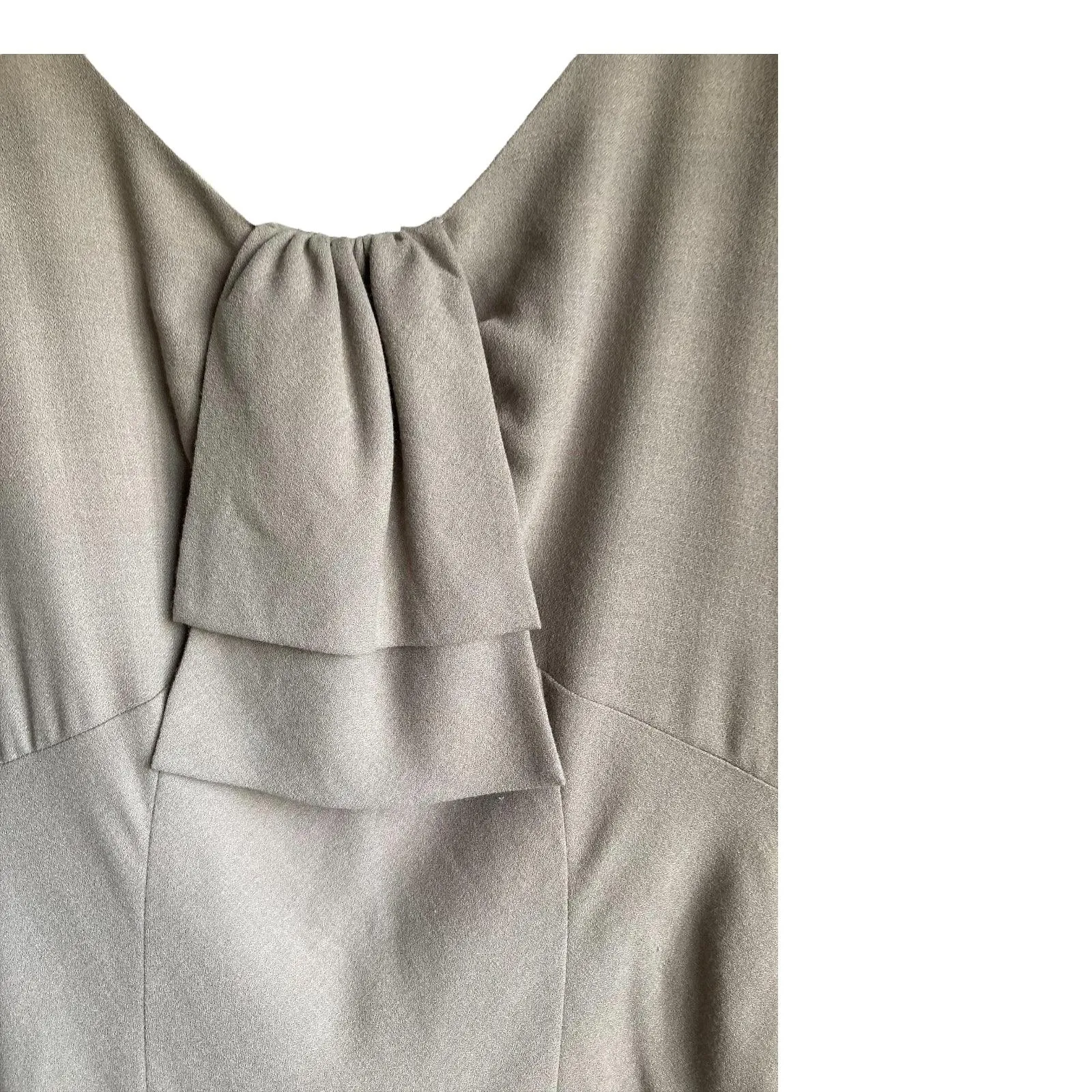 Kaliko Taupe Short Sleeved Dress UK Size 10