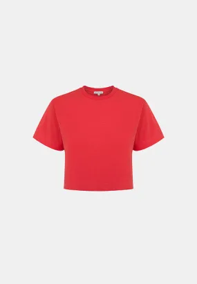 LAY ORGANIC T-SHIRT RED