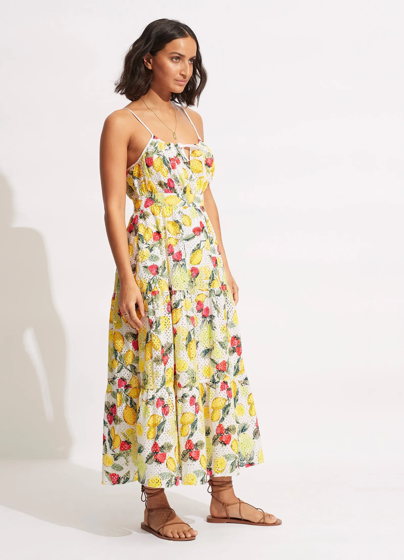 Lemoncello Tiered Dress - Lemoncello