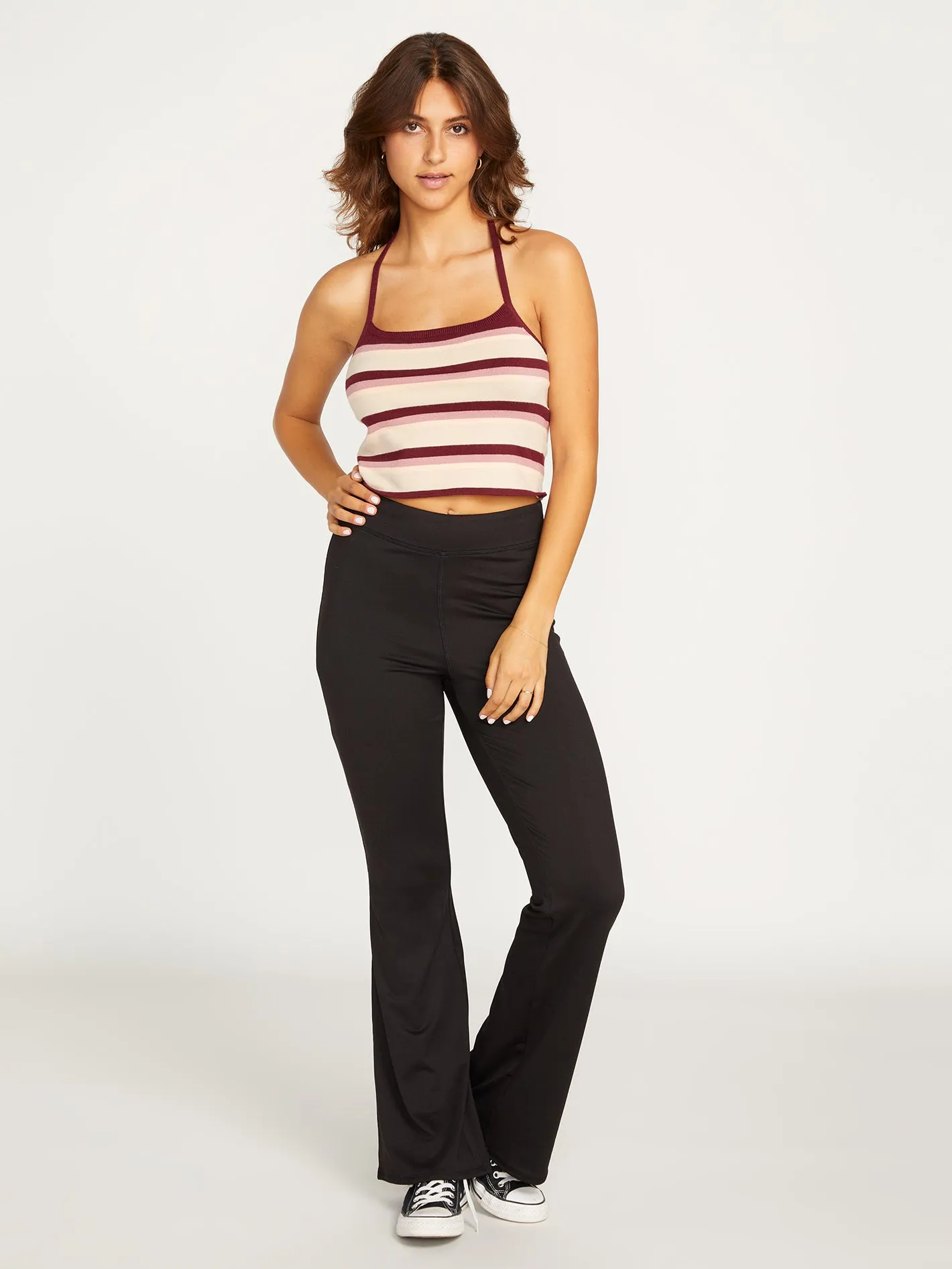 Lived in Lounge Flare Leggings - Black