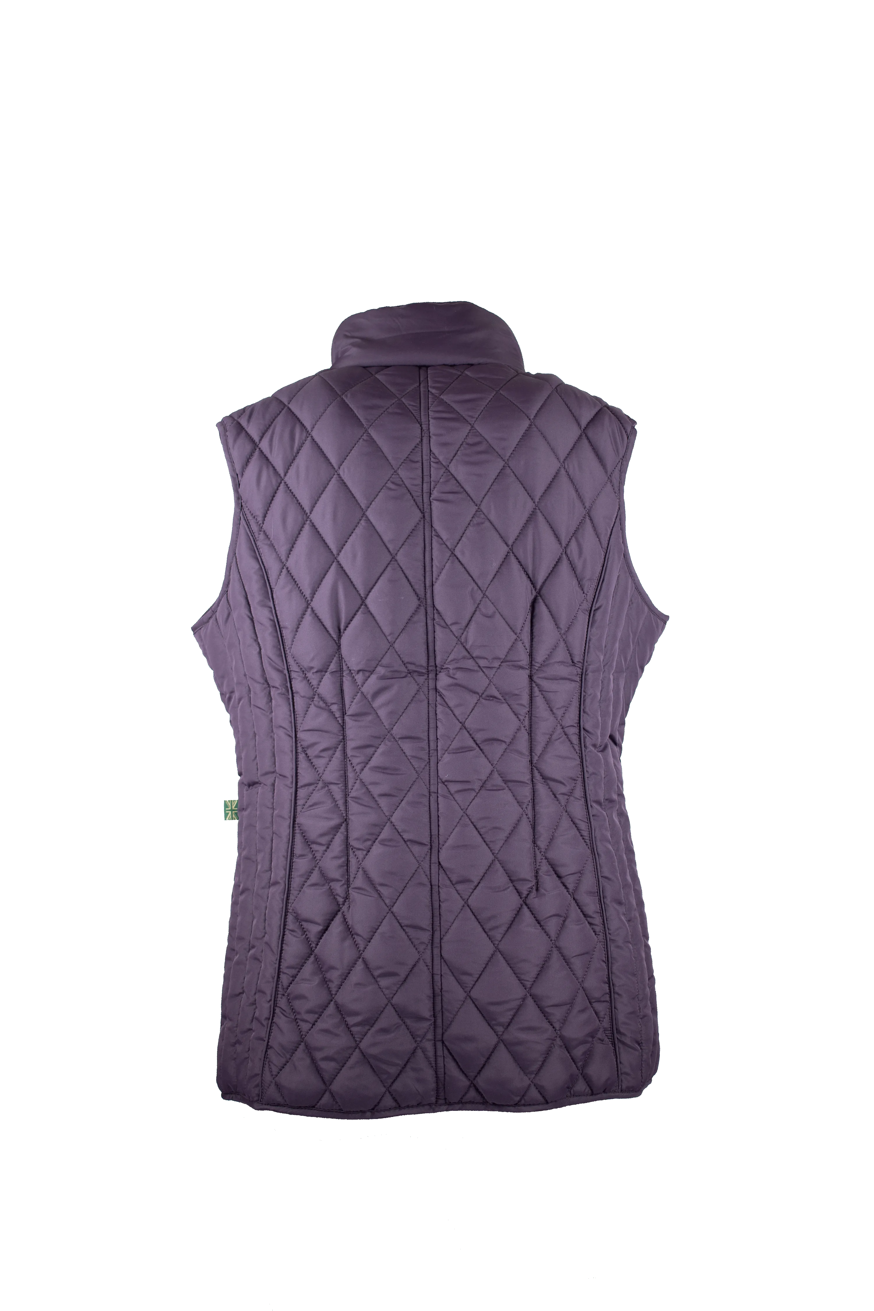 LJ001 - Ladies Maya Quilted Gilet - PLUM