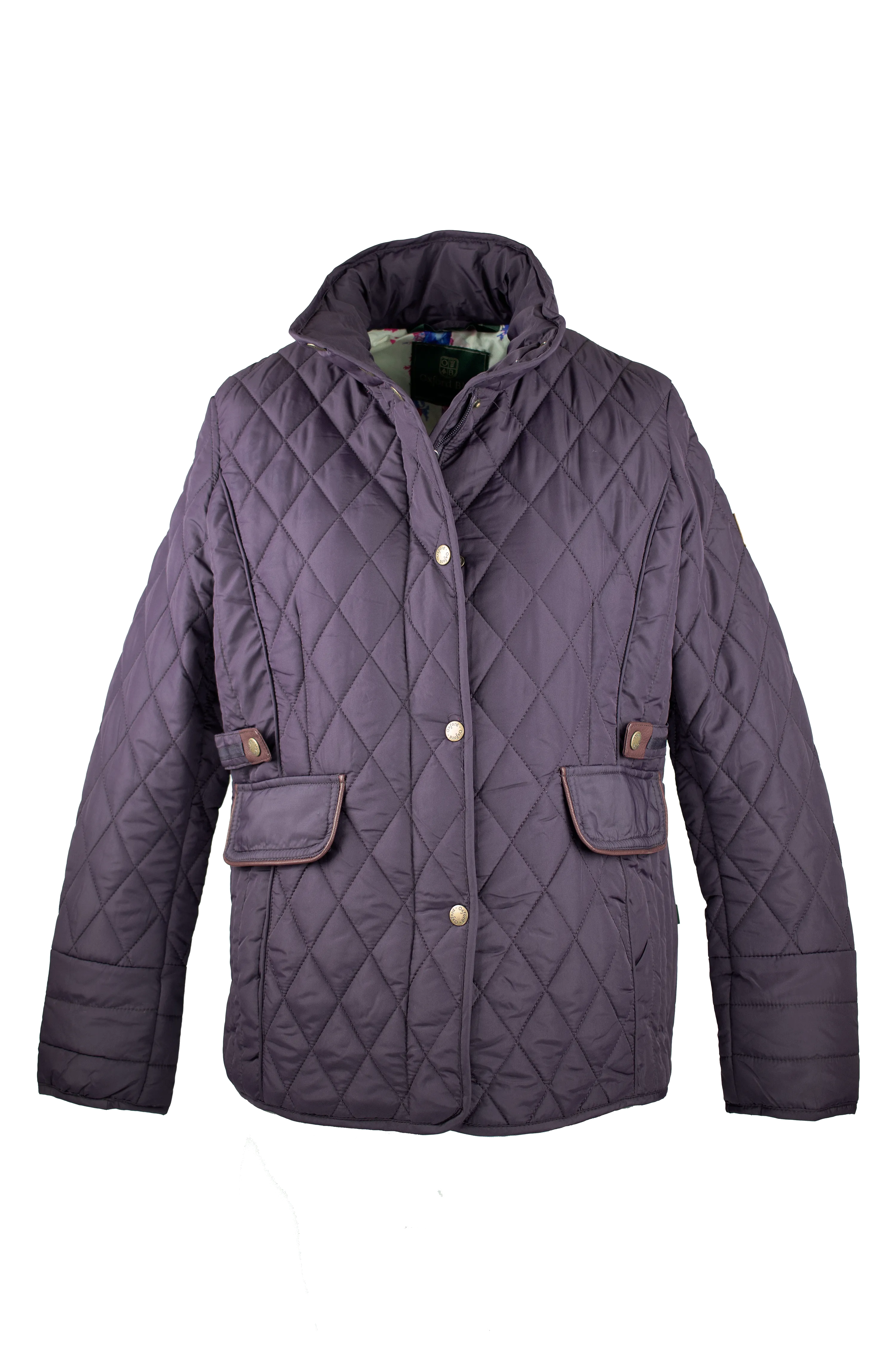 LJ002 - Ladies Maya Quilted Jacket - PLUM