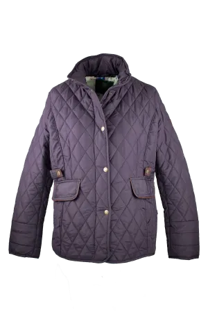 LJ002 - Ladies Maya Quilted Jacket - PLUM