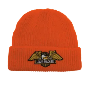 LOSER MACHINE BEANIE FRANK ORANGE