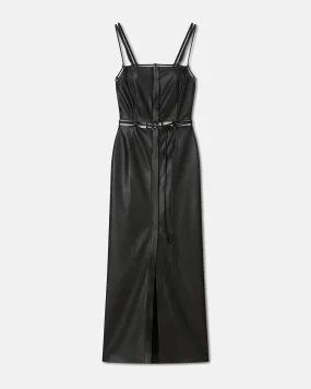 Loula - Sale Okobor™ Alt-Leather Dress - Black