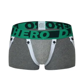 Low Waist Letter Printed Cotton Boxer