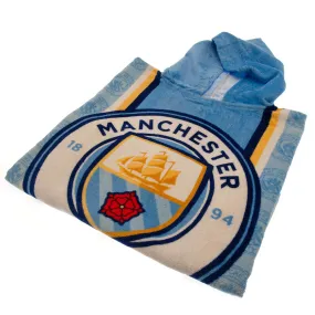 Manchester City FC Kids Hooded Towel