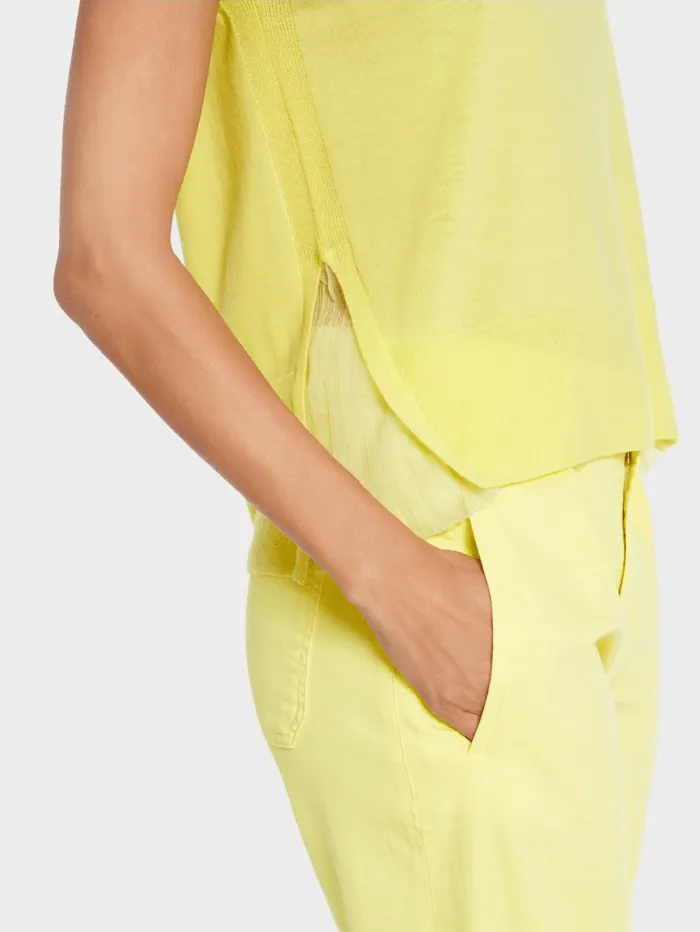 Marc Cain Collections Tank Top In Pale Lemon WC 61.05 M73 COL 420