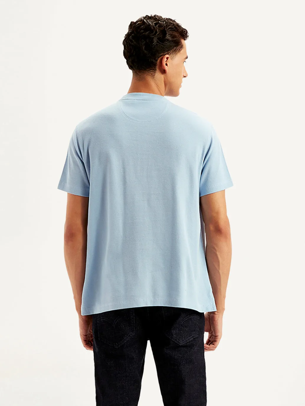 Men's Textured Regular Fit T-Shirt