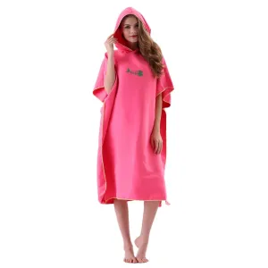 Microfiber Wetsuit Robes Cape Hooded Poncho Quick-drying Swimming Hooded Towel Beach Surfing Poncho Compact Light Open Towel