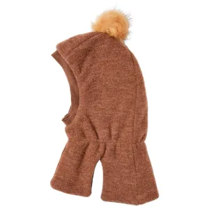 Name it Mino Wool Balaclava w/Fleece Carob Brown