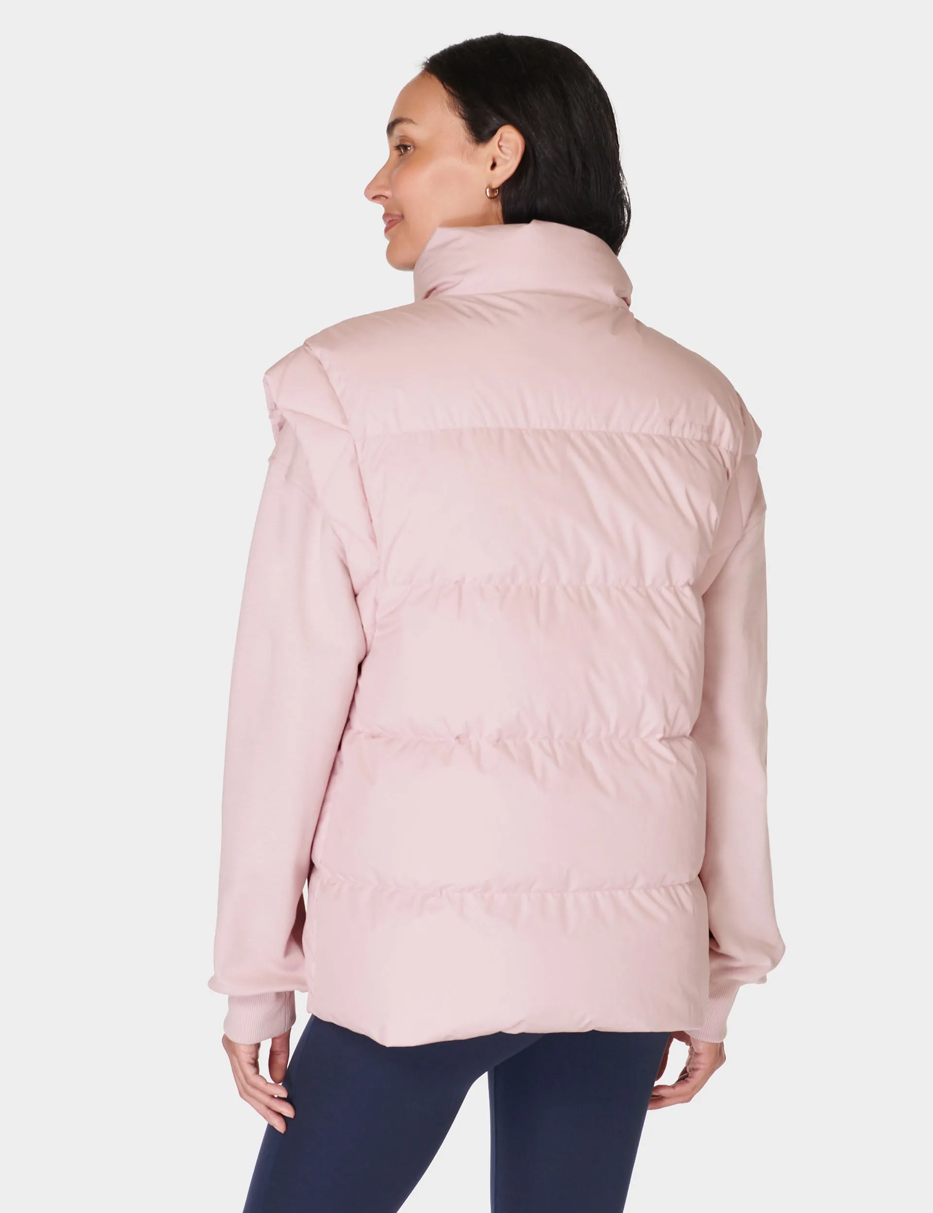 Nimbus Puffer Gilet - Pirouette Pink