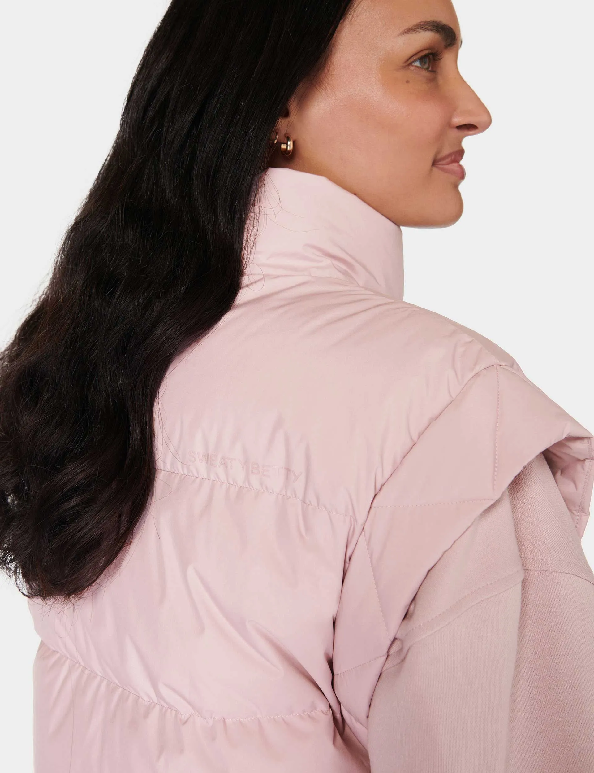 Nimbus Puffer Gilet - Pirouette Pink