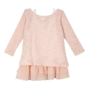 Nini Peach Sweater Set