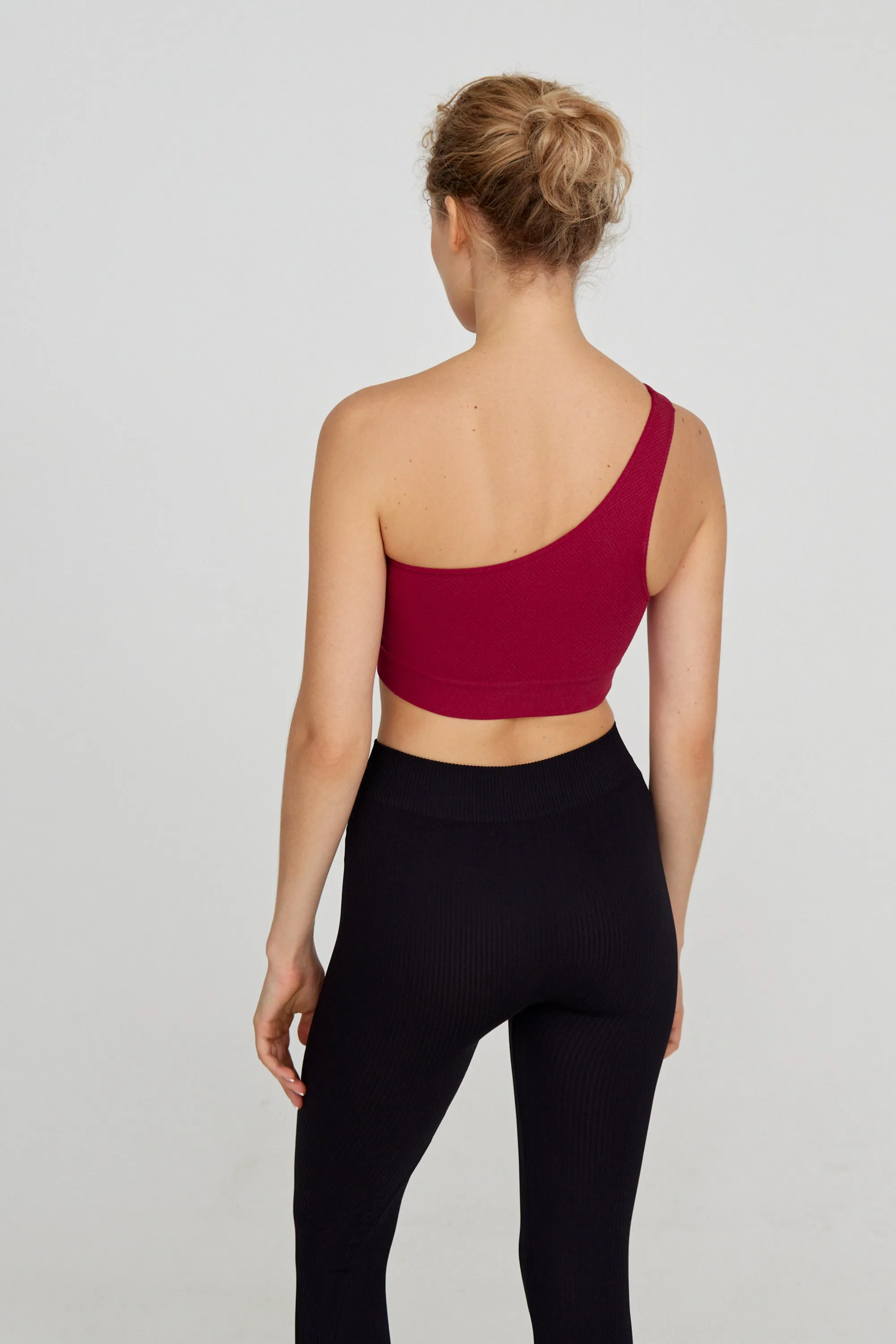 One shoulder underwear top