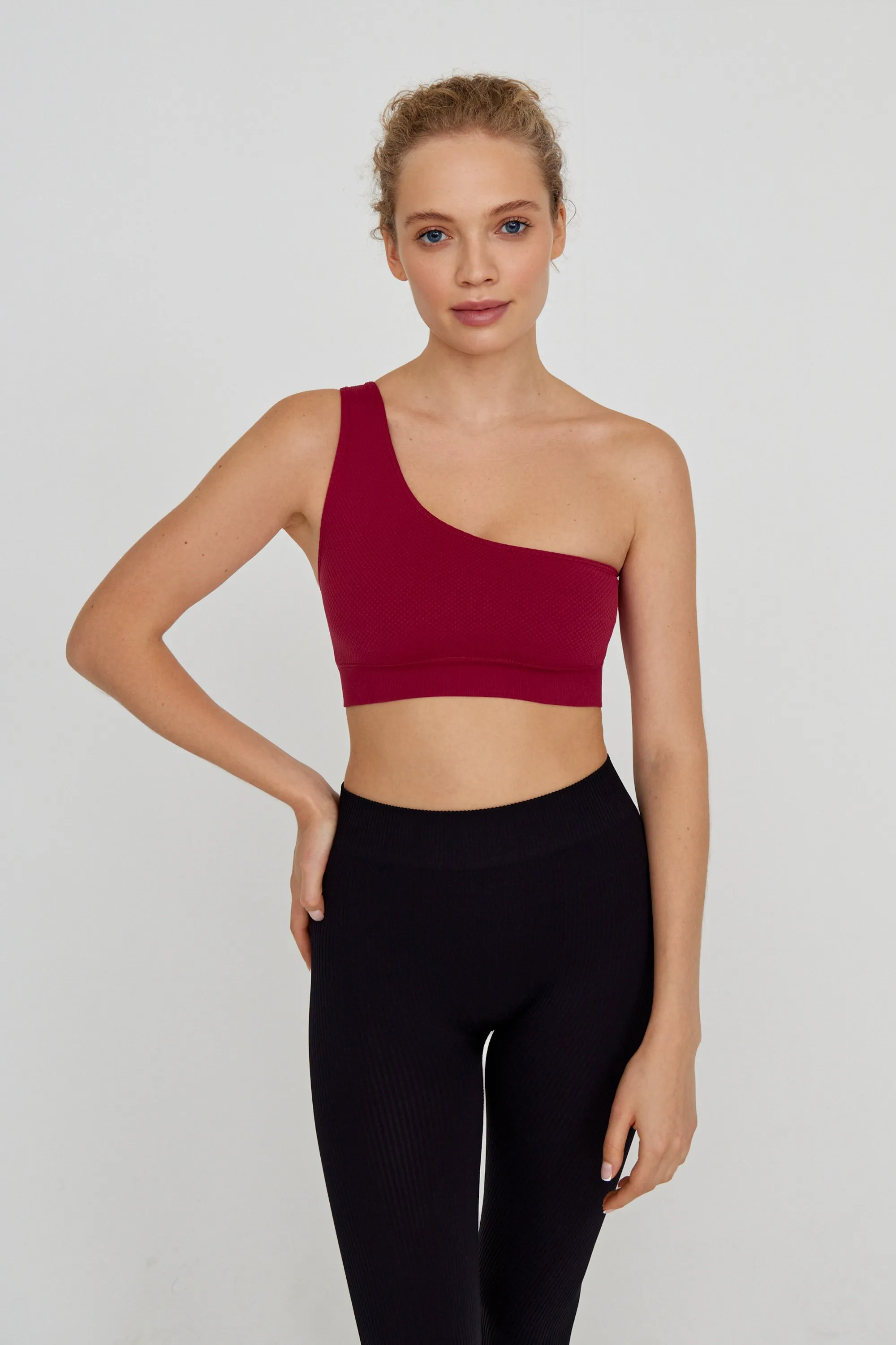 One shoulder underwear top