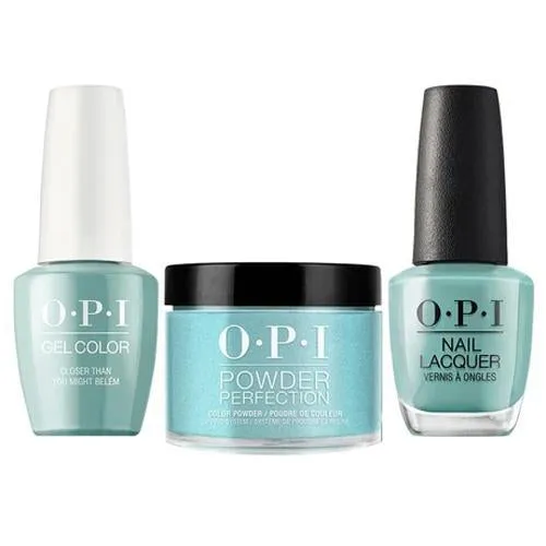 OPI Trio: L24 Closer Than You Might Belem