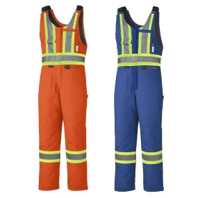 Overalls - Pioneer Hi-Viz Flame Resistant Quilted Cotton Safety Overall, 5524A / 5534A