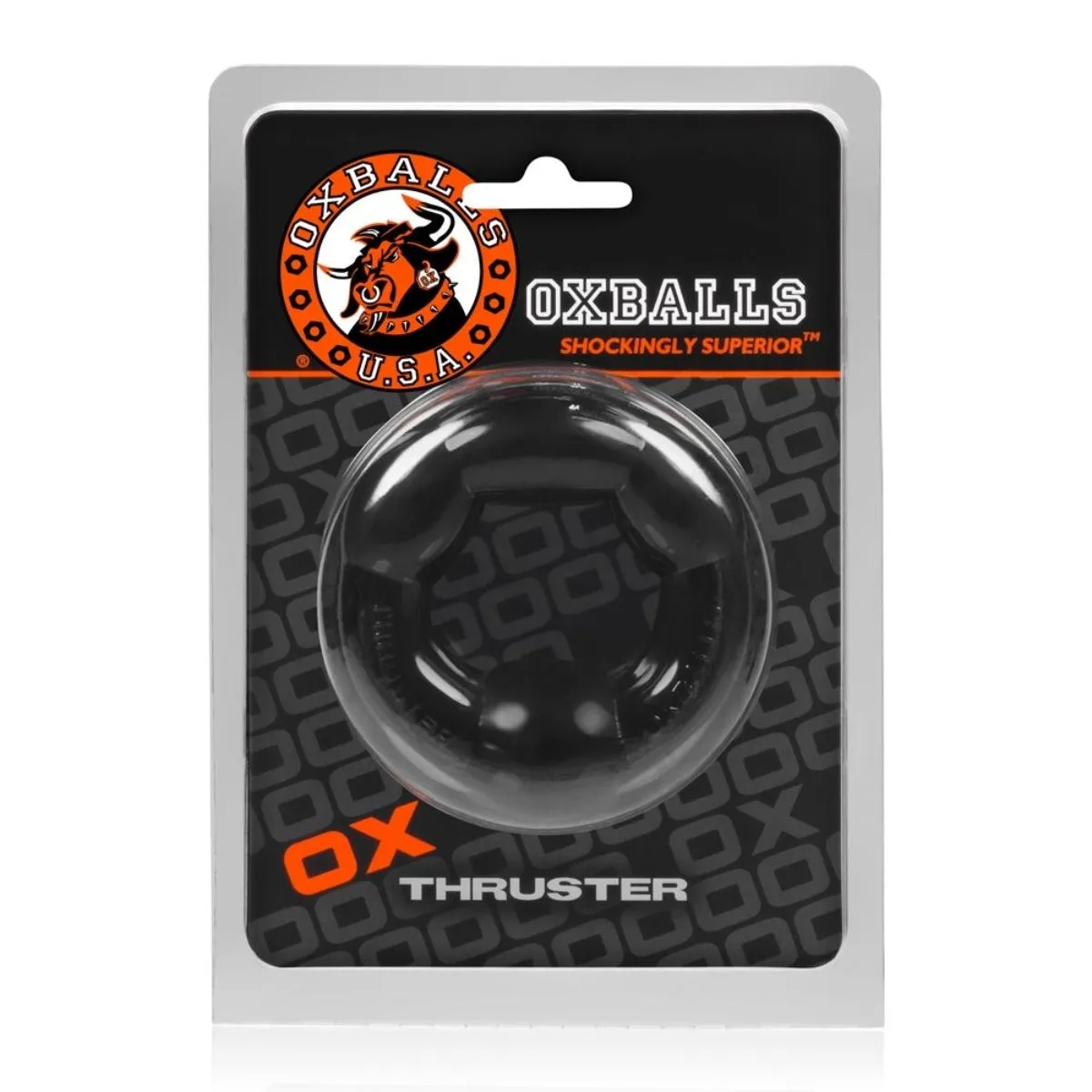 Oxballs Thruster Cock Ring Black