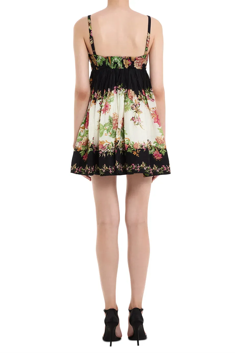 Pahi Floral Dress With Quilted Yoke