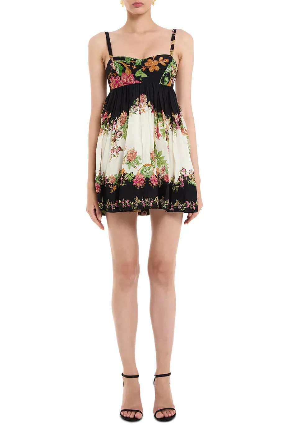 Pahi Floral Dress With Quilted Yoke