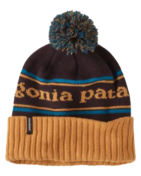 Patagonia Powder Town Beanie  - Park Stripe: Dried Mango