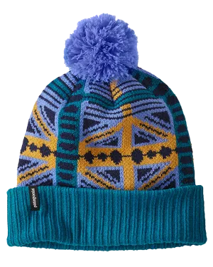 Patagonia Powder Town Beanie - Snow Beam / Pale Periwinkle