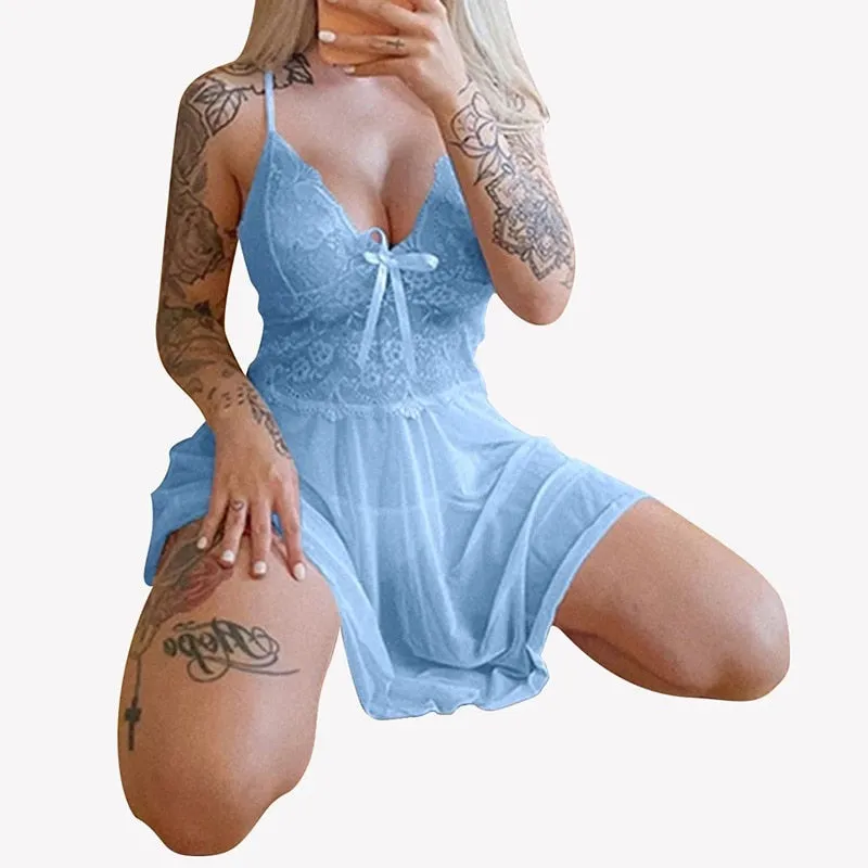 Plus Size Women Babydoll Nightwear