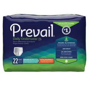 Prevail Daily Disposable Underwear Small Youth, PV-511, Extra, 22 Ct