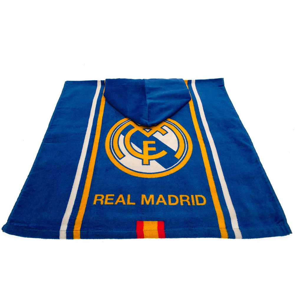 Real Madrid FC Kids Hooded Towel