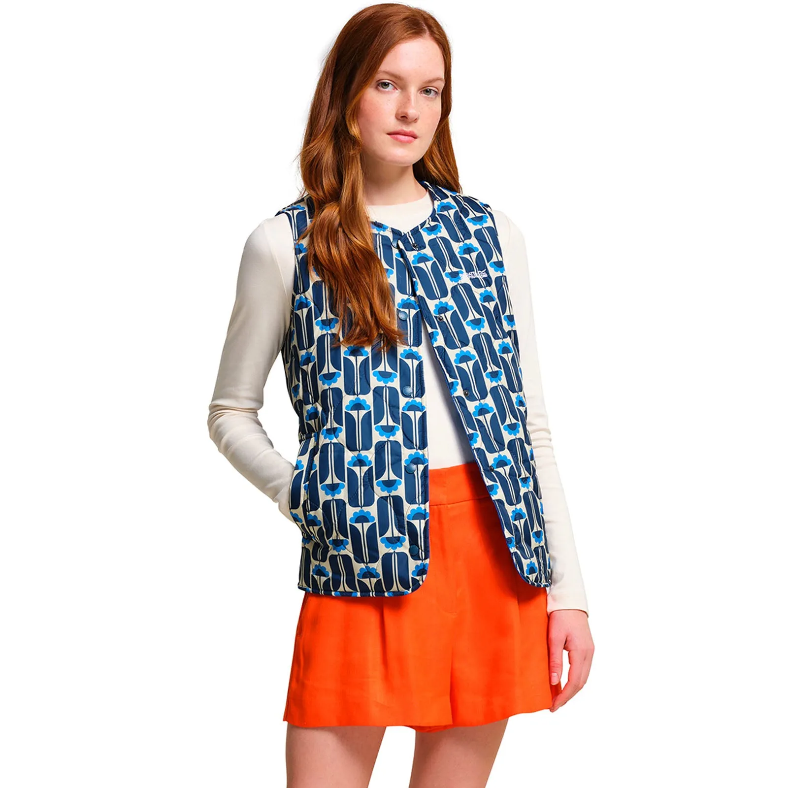 Regatta Womens Orla Kiely Quilted Gilet