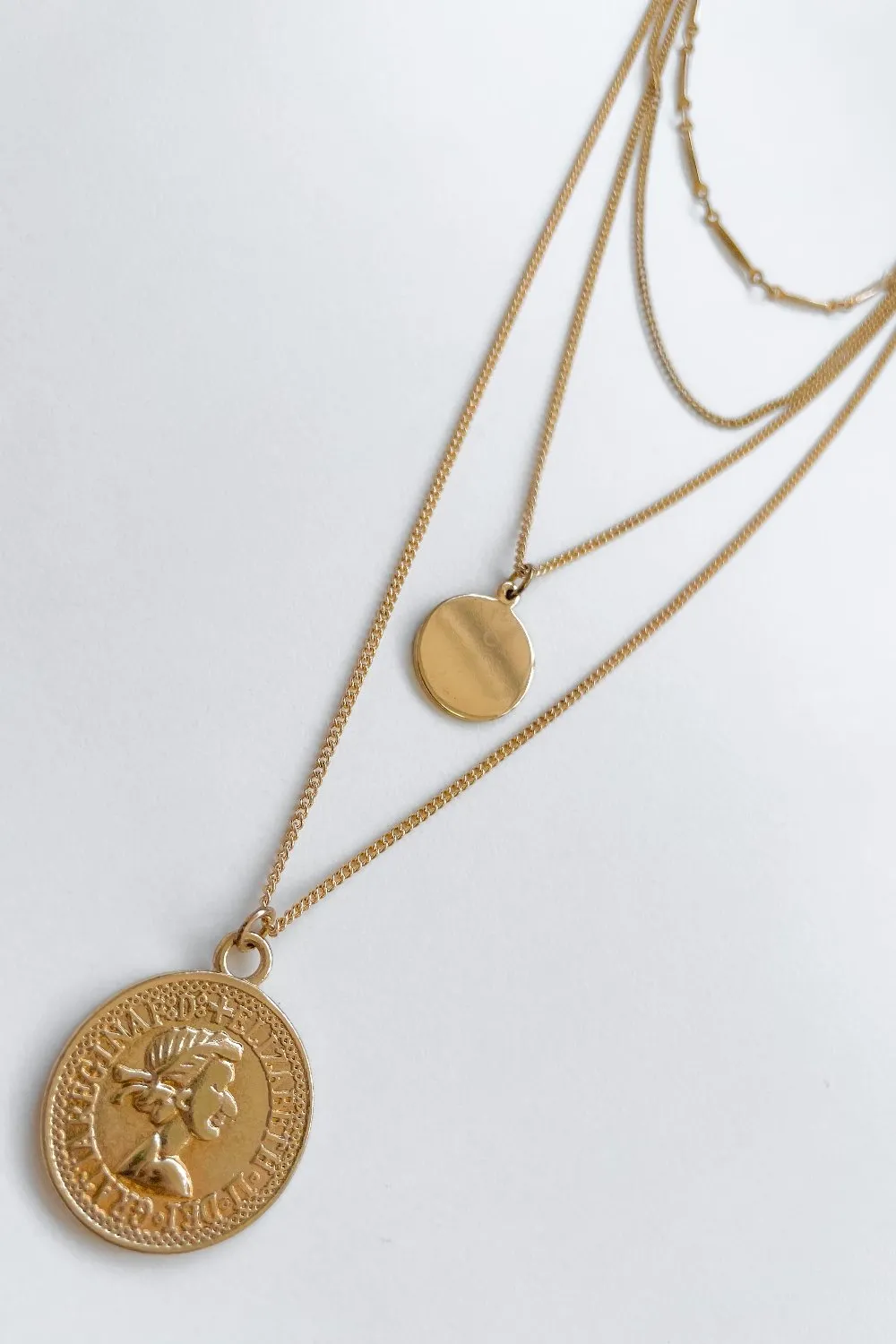 Roman Holiday Layered Necklace - Gold