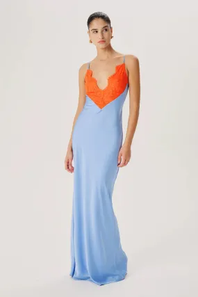 Ronny Kobo - Vito Dress - Cornflower Orange