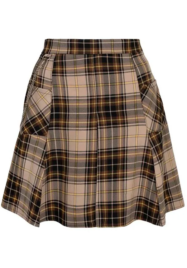 Saffie [Brown] | SKIRT