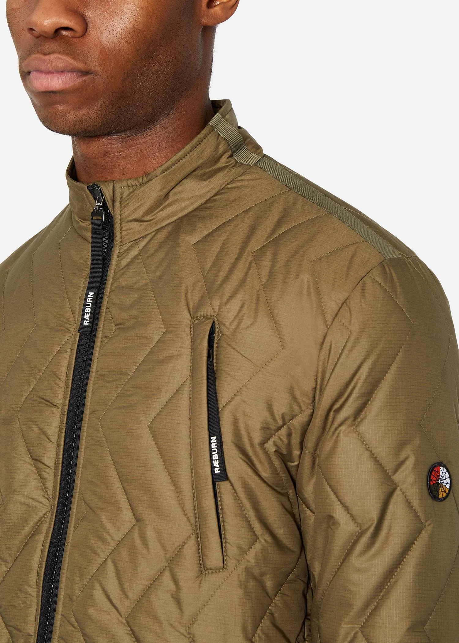 SI QUILTED BLOUSON OLIVE