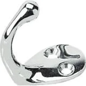 SINGLE COAT HOOK - Chrome