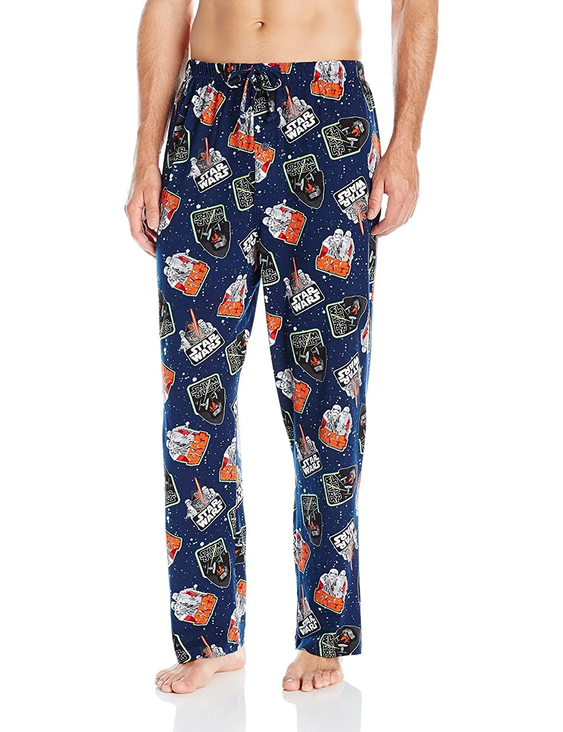 Star Wars Men's Movie Badges in Space Lounge Pant