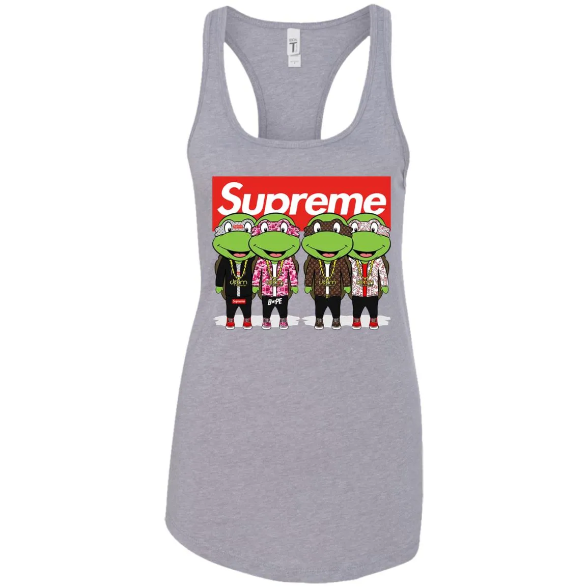 Supreme Turtle T-shirt Women Tank Top