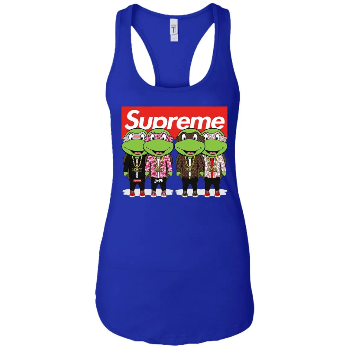 Supreme Turtle T-shirt Women Tank Top