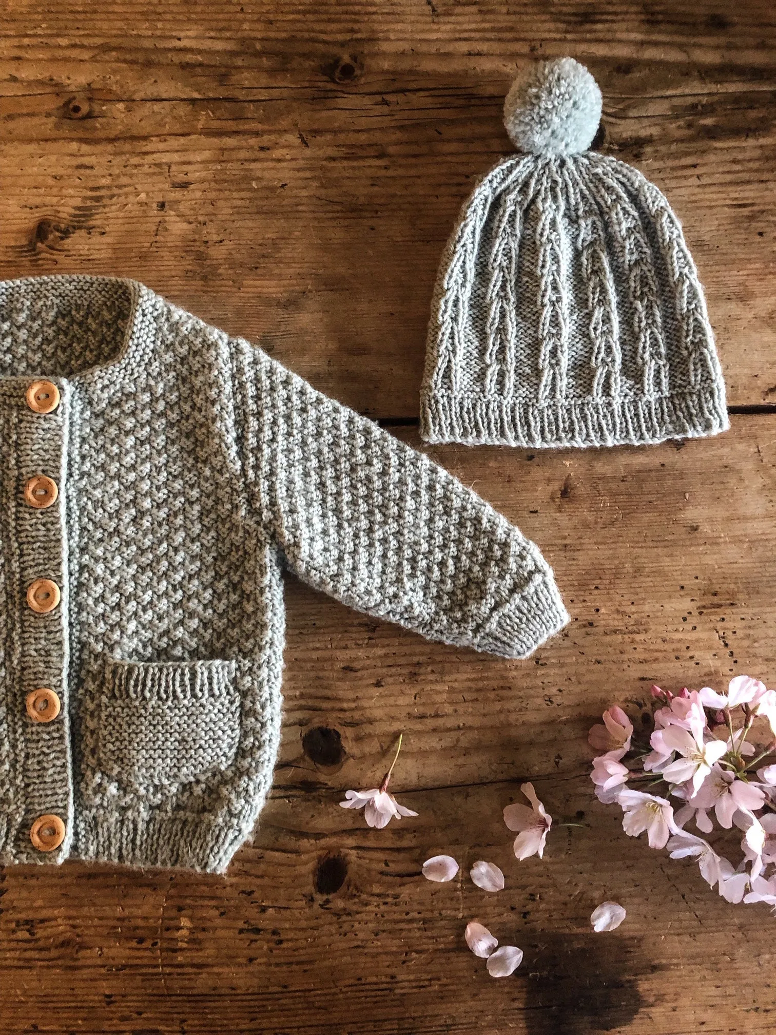 Taylor Cardigan and Hat by Lisa F Design | Printed Pattern