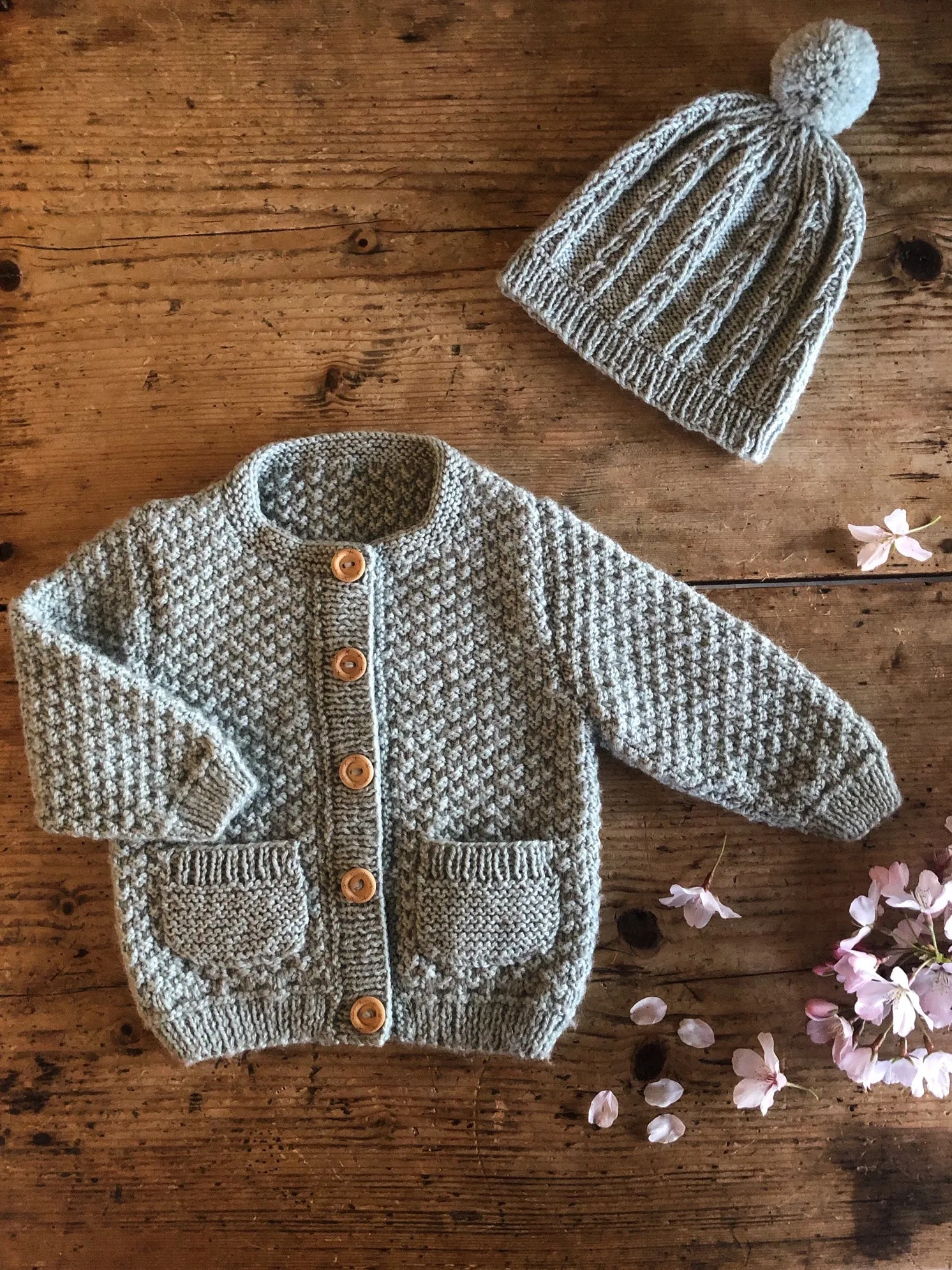 Taylor Cardigan and Hat by Lisa F Design | Printed Pattern