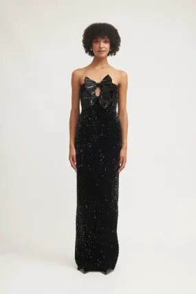 Tojhà Harlynne Dress - Black Sequin