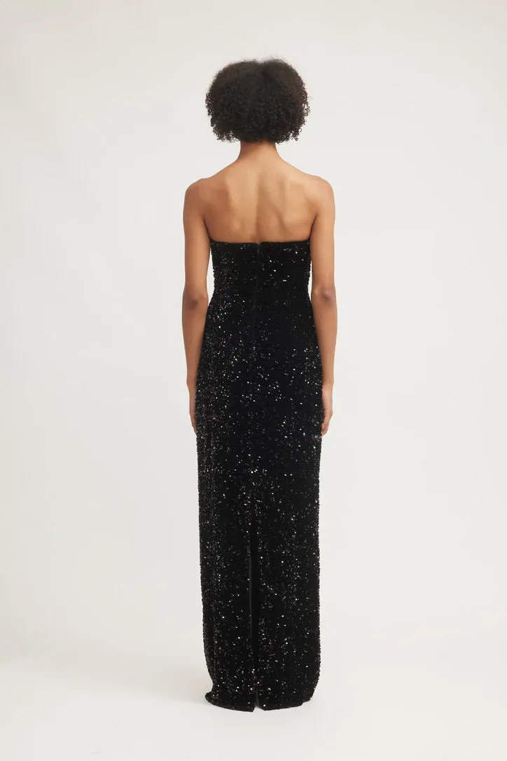 Tojhà Harlynne Dress - Black Sequin