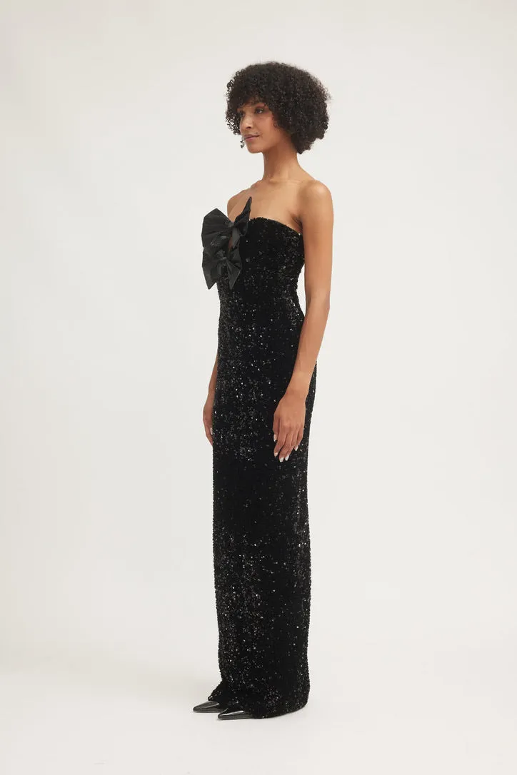 Tojhà Harlynne Dress - Black Sequin