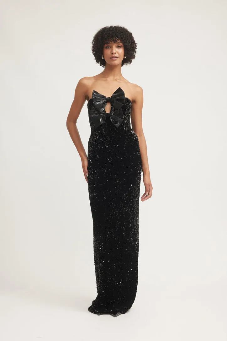 Tojhà Harlynne Dress - Black Sequin