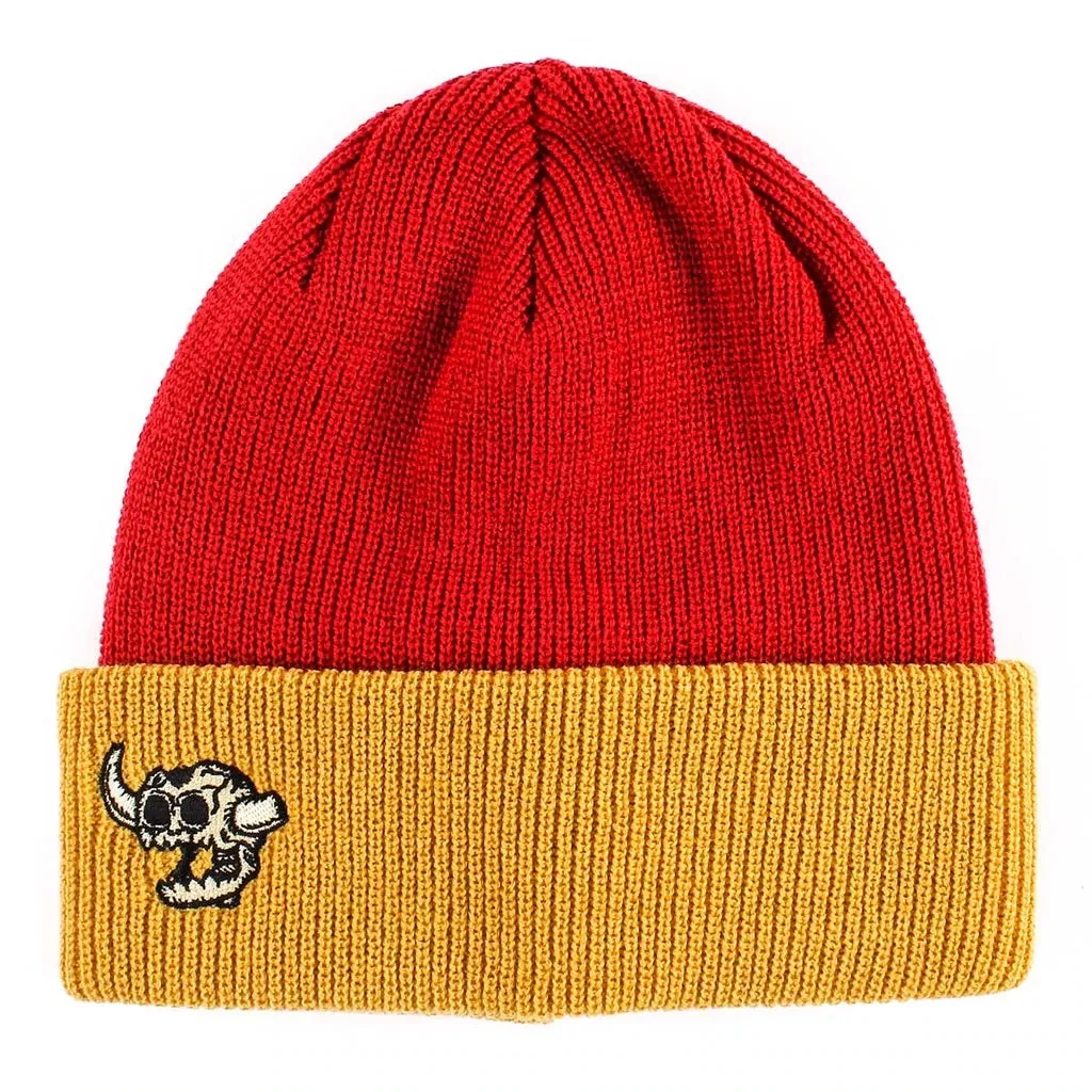 TOY MACHINE MONSTER CUFF BEANIE MAROON