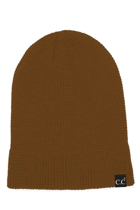 Waffle Knit Beanie