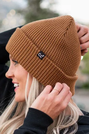 Waffle Knit Beanie